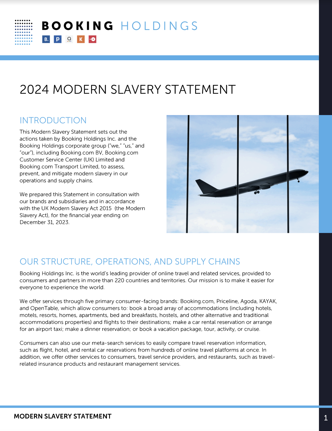 Modern Slavery Statement 2024